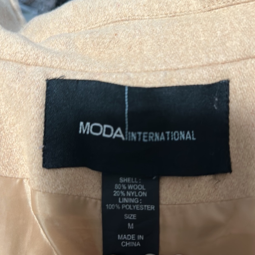 Moda International Camel Coat - Picture 8 of 8